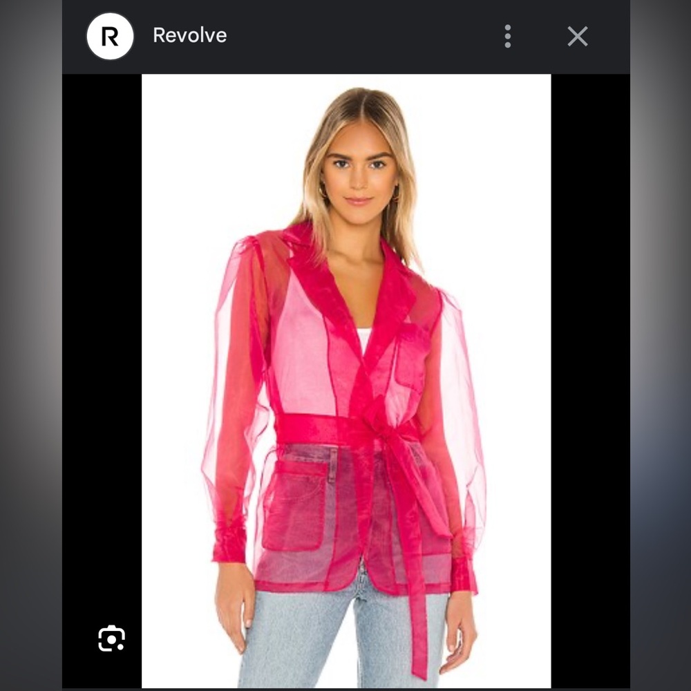 THAT LADY JACKET IN HOT PINK jacket Lovers + Friends